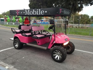 An NEV in action at the Chasco Fiesta.